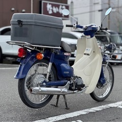 【ご成約でヘルメットプレゼント】ホンダ スーパーカブ50 FI車 AA01 ブルー【ボックス付き】の画像