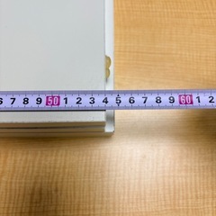 木材　加工板　白い板　仕切り板4枚　　の画像