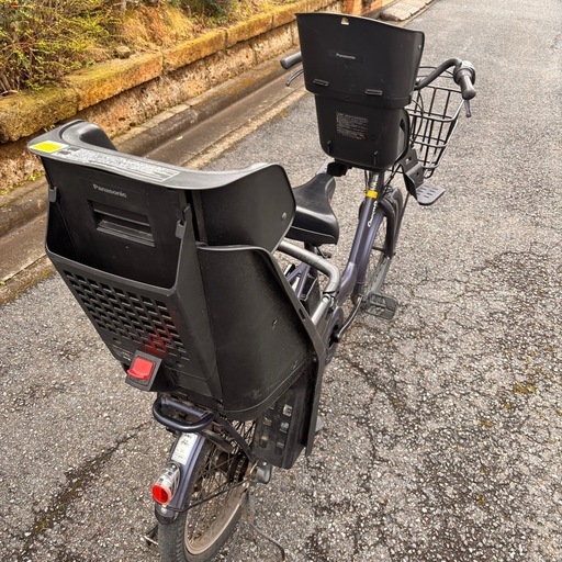 子供乗せ電動アシスト自転車◇Panasonic◇GYUTTOアニーズ◇20型