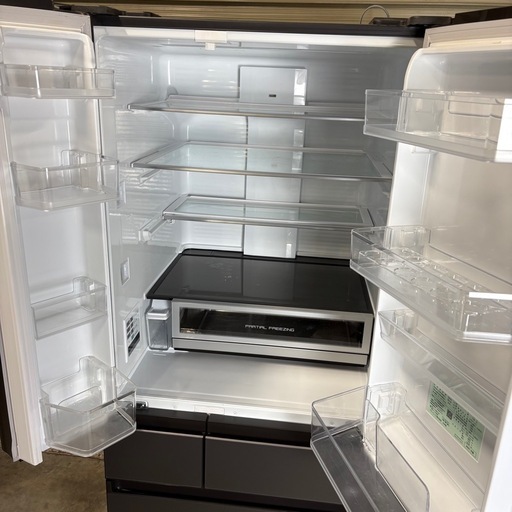 Panasonicパナソニック冷凍冷蔵庫600L NR-F607WPX-H形2021年製大容量