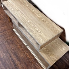 横幅変更可能　木製テレビボード　サイドボード　テレビ台　北欧風の画像