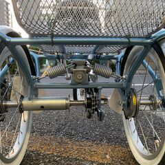 【愛品館江戸川店】 BRIDGESTONE ３輪自転車 ブリジストンワゴン　BW10　ブルー　ID:122-045295-007の画像