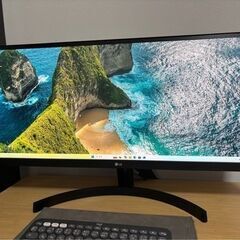 （取引中）【RTX3060搭載】Ryzen5 ゲーミングPC /YUNZII YZ75ワイヤレスゲーミングキーボード/LGウルトラワイドモニター29インチの画像