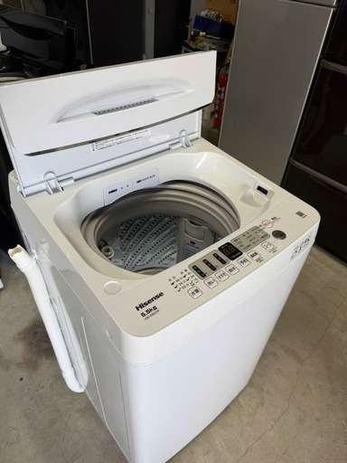 NO B895?福岡市内配送設置無料✨?ハイセンス 洗濯機 5.5kg 縦型 HW-55E2W 2024年
