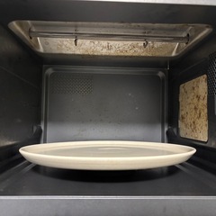 ヤマダ電子オーブンレンジ　ホワイトの画像