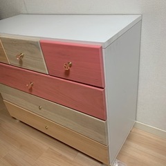 ニトリ　タンス　キャビネット　引き出し　チェスト
の画像