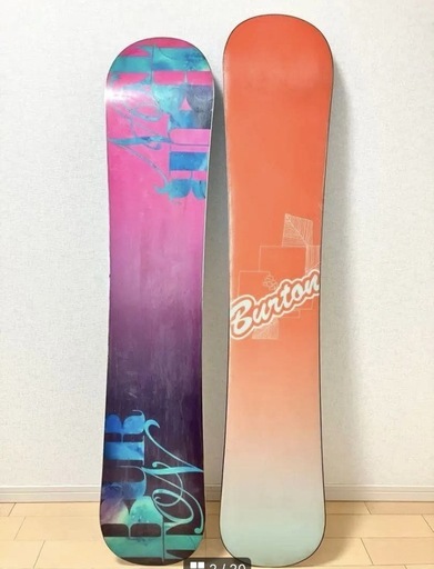 BURTONLUX43 V ROCKER バートン スノーボード (haradaman) 少路の