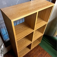 木製シェルフ　オープンシェルフ　木製棚　の画像