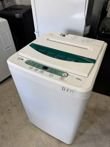 NO B899?福岡市内配送設置無料✨?ヤマダ電機オリジナル　全自動電気洗濯機　(4.5kg) HerbRelax YWM-T45A1