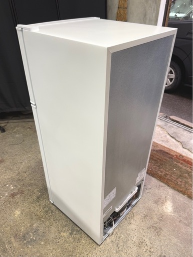 札幌市内配送可 【6ヵ月保証付き】美品 24年製 Haier ハイアール 130L 2ドア冷蔵庫 JR-N130C 右開き