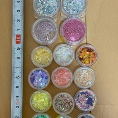 ラメ　ホログラム　　(レジン　ネイル)の画像