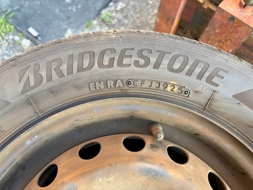 限定値下げ。2025年製タイヤ　145/80R12　LT　4本セット　BS　ブリヂストン　エコピアR710 12インチ　