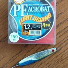 ジギング用釣り糸の画像