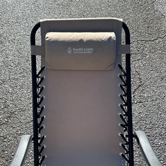 South Light 折りたたみ アウトドアチェア 黒の画像