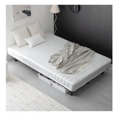 無料 シングルベッド マットレス付き-状態良好の画像