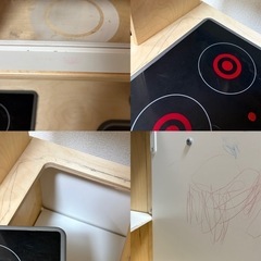 今週土日引き取り限定500円引き　IKEAおままごとキッチン　の画像