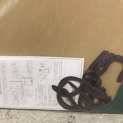 ● 未使用に近い　STAIN PANEL ステインパネル フレーム  ブラウン　B1の画像