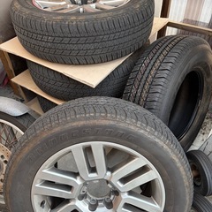 トヨタ　FJクルーザー純正20インチアルミホイールの画像