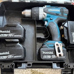 マキタ★HP458D★充電式ドライバドリル★18V★バッテリー4個セットの画像