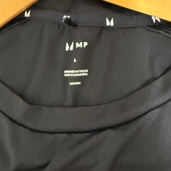 【美品】MP トレーニングウェア上下セット 黒（上L・下M）使用2回のみの画像