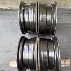 定番人気‼️デミオ鉄チン 14インチ6J 軽カスタムサイズの画像