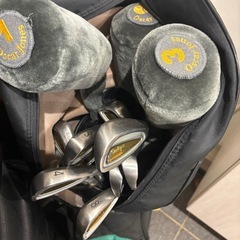 ゴルフバッグ　クラブ6点セット　ジャンクの画像