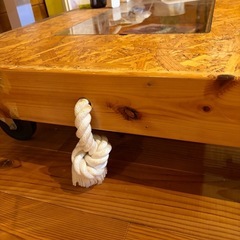 ガラスケース付ローテーブルの画像