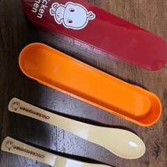 チキンラーメン　スプーン&フォークセットの画像