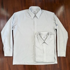 伊勢崎工業高校の制服　シャツなどのセットです。の画像