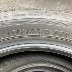 16インチ！エコピア 175/60R16  2025年10週 納車外し 中古 ４本の画像