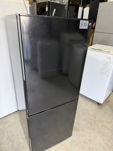 NO B902?福岡市内配送設置無料✨?140L 霜取り不要 2ドア冷蔵庫 BK(NTR-140) 2022年