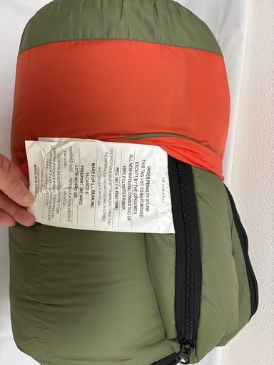 【タグ付未使用】L.L.Bean   寝袋
