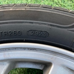 15インチ！タントカスタム純正 165/55R15 中古４本の画像