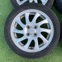 15インチ！タントカスタム純正 165/55R15 中古４本の画像