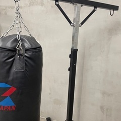 サンドバッグ　スタンド付きの画像