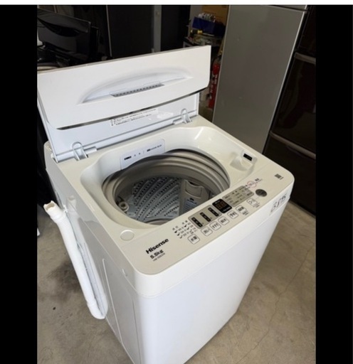 NO B895?福岡市内配送設置無料✨?ハイセンス 洗濯機 5.5kg 縦型 HW-55E2W 2024年