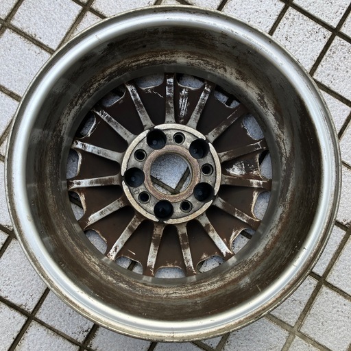 メルセデスベンツ Mercedes-Benz W126純正 6.5j/+21.5 ハブ約67㎜ PCD112 1264004102 1本 中古 Sクラス
