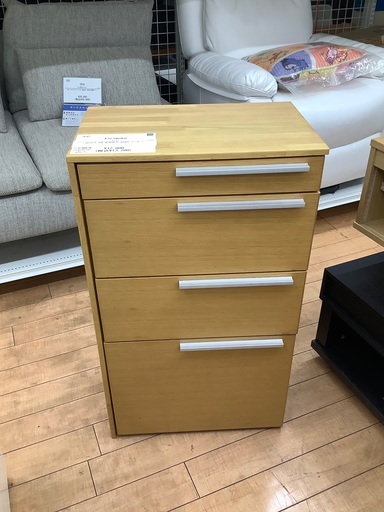 karimoku カリモク チェスト QU1824 4段 使用感あり ナチュラル