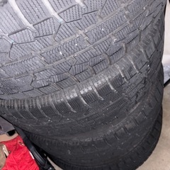 22年製 スタッドレスタイヤ、ホイールセットの画像