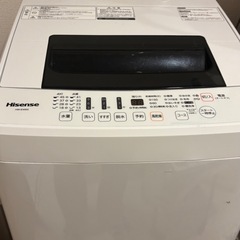 Hisense全自動洗濯機 HW-E4502 の画像