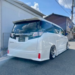 エアフォースエアサス‼️アルパインナビ‼️カスタムヴェルファイア‼️の画像