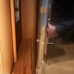 （美品2023年製）エディオン e angle 170L 2ドア冷蔵庫 ブラック 右開きの画像