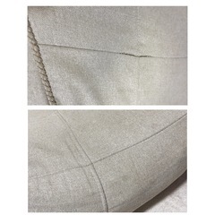 【お引き渡し決定】一人掛けソファ 薄ベージュ の画像