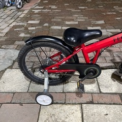【5876】幼児車　18インチ　6,100円（防犯・税込）の画像