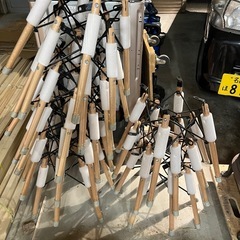 新品の椅子の脚だけ17脚分の画像