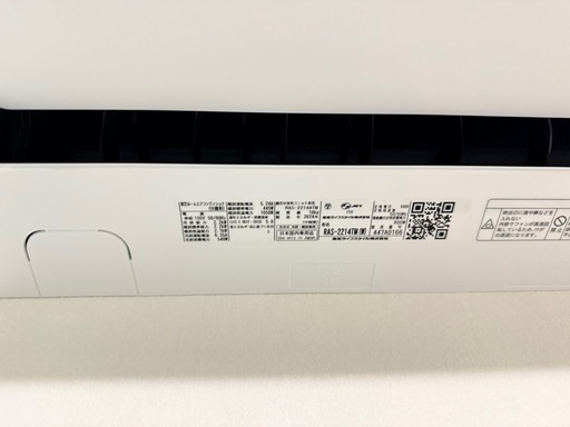 2024年製】東芝エアコン 6畳用 RAS-2214TM 使用1年半 (なっちゃん