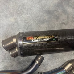 gsx1400 ヨシムラ手曲げフルエキ！の画像