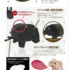抱っこキャリー　Sサイズ犬 ドッグ フェレット ペット バッグの画像