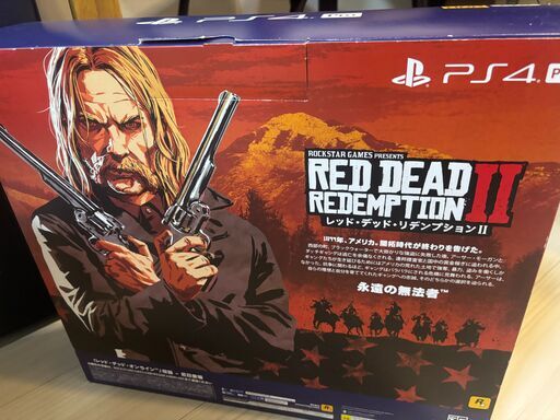 PS4 Pro Red Dead Redemption II 限定版 美品