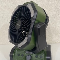 充電式サーキュレーター　LED付き　アウトドア等にの画像